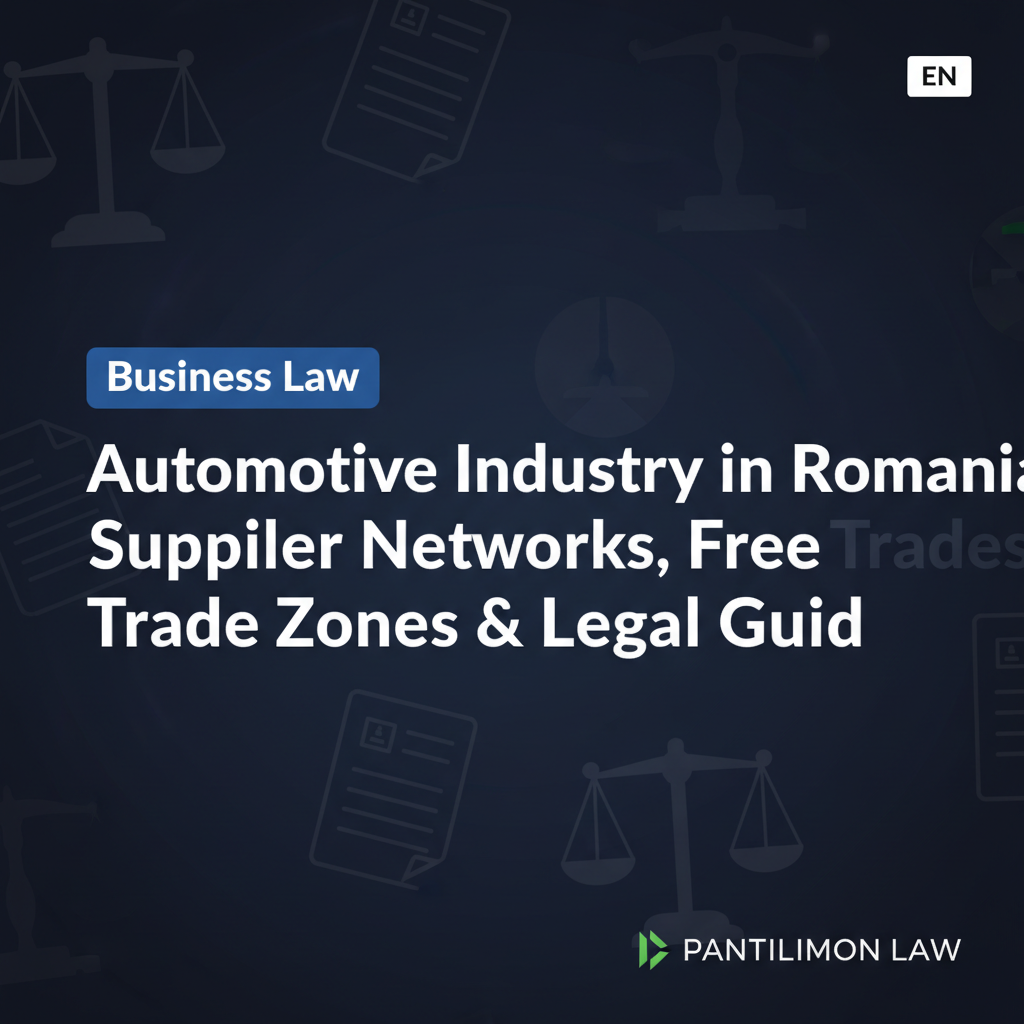Automotive Investment in Romania: Sites, State Aid and Contracts