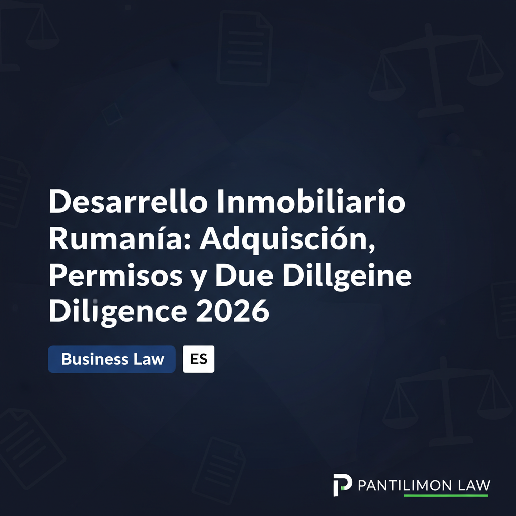 Desarrollo Inmobiliario Rumanía: Adquisición, Permisos y Due Diligence 2026