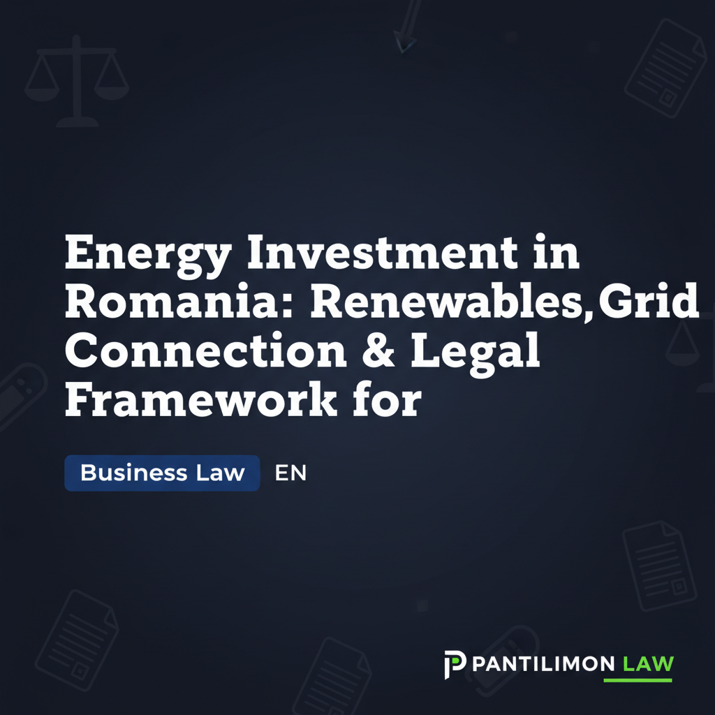 Renewable Energy in Romania: Licences, Grid, PPAs and CfDs