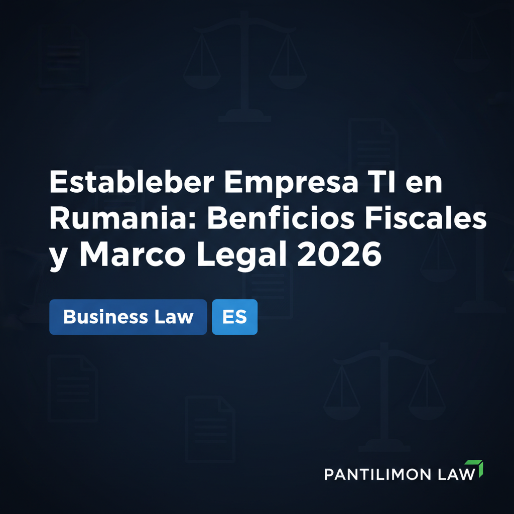 Establecer Empresa TI en Rumania: Beneficios Fiscales y Marco Legal 2026