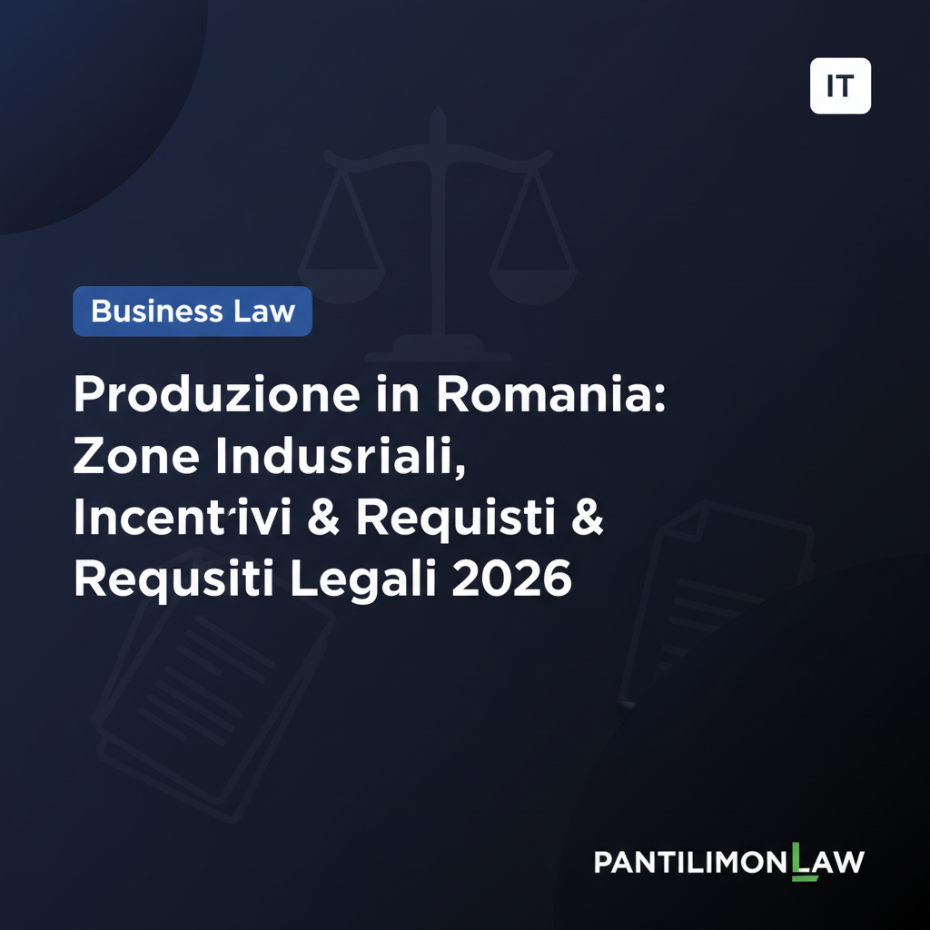Produzione in Romania: Zone Industriali, Incentivi & Requisiti Legali 2026
