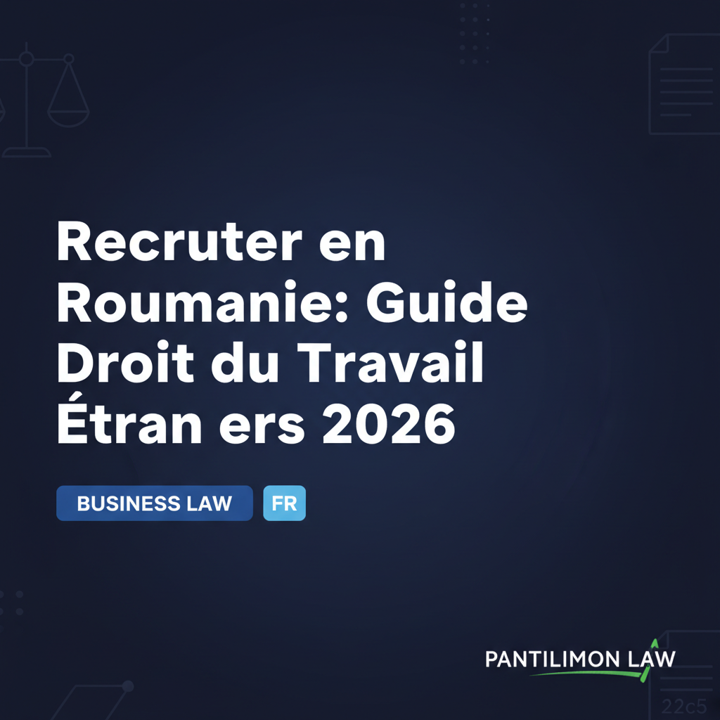 Recruter en Roumanie: Guide Droit du Travail Étrangers 2026