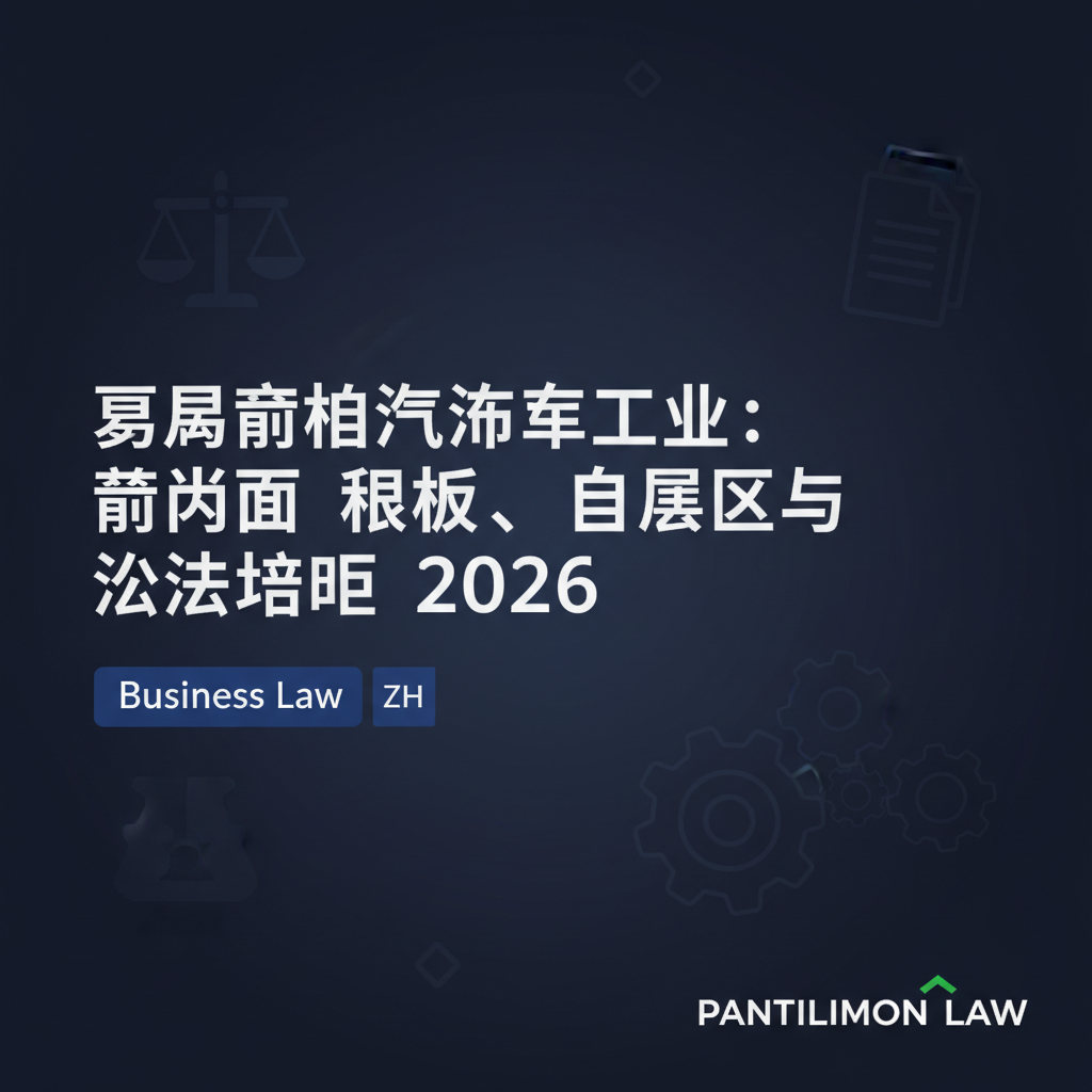罗马尼亚汽车工业：供应商网络、自贸区与法律指南 2026