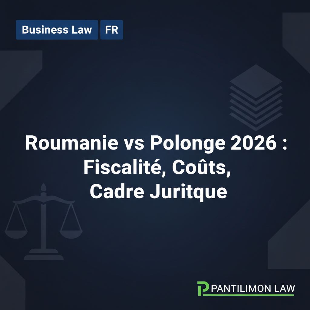 Roumanie vs Pologne 2026 : Fiscalité, Coûts, Cadre Juridique